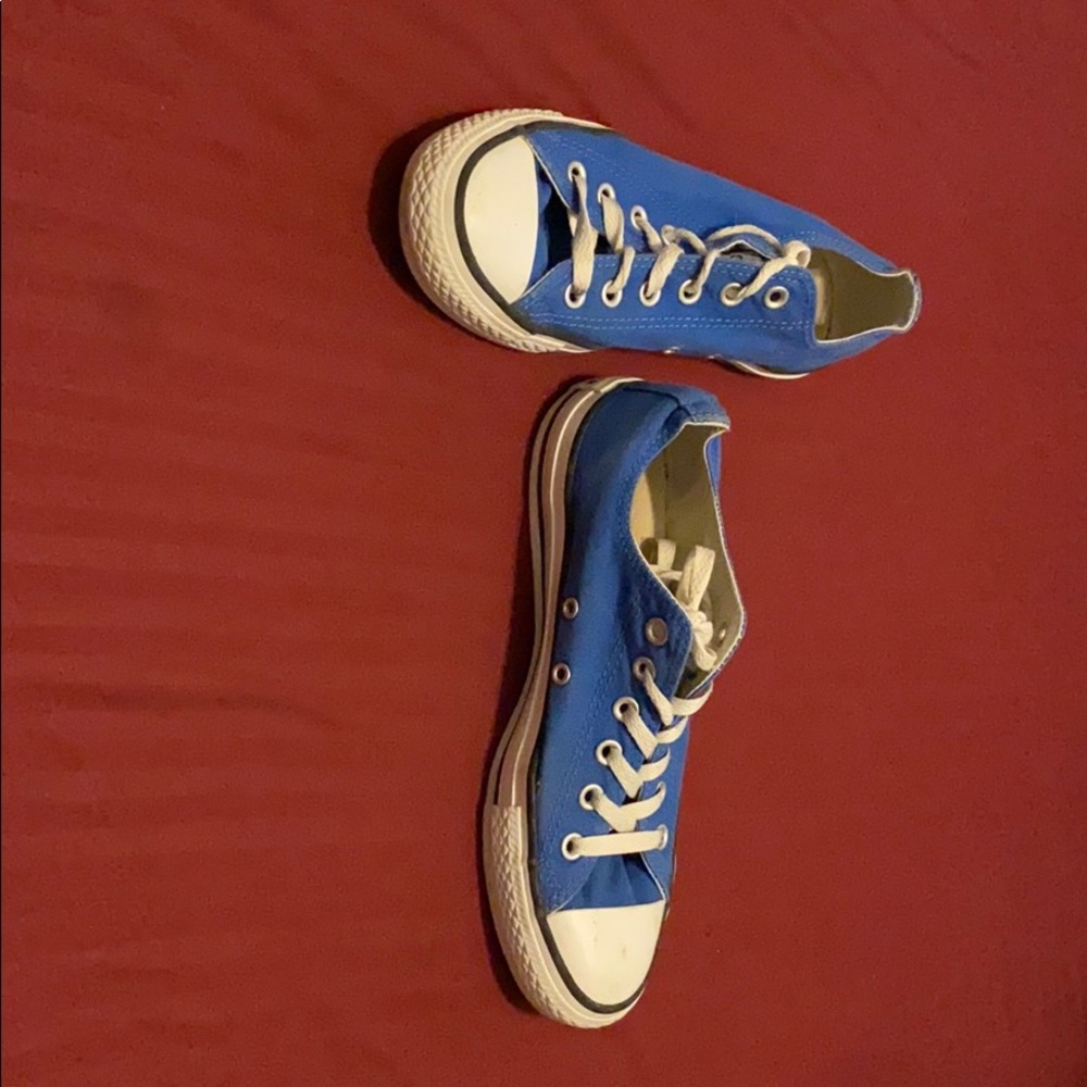 Blue converse